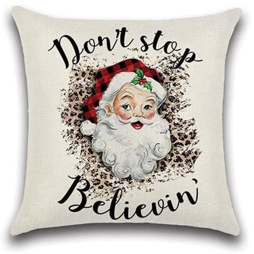 Christmas Pillow Covers: Festive Designs - Truck, Snowman, Santa, and Trees for Holiday Decor sofas, bedroom pillow covers