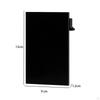 Credit Card Holder Aluminum Alloy Pocket Case for Boyfriend Outdoor Men Black