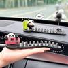 Entzückendes Panda Auto-Handynummernschild & Stressabbau-Armaturenbrett-Dekoration