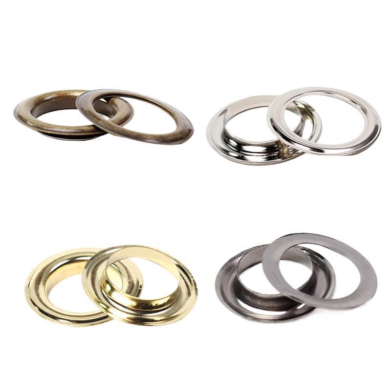 Iron Eyelet Button, Hollow Rivet, Metal Grommet for Light Box Cloth & Paper Tags