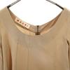 MARNI made in Italy Five-quarter sleeve Cut 40 Beige Women Used