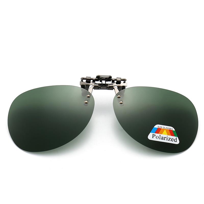 Polarized Frog Clip-On Sunglasses: Photochromic & Night Vision Goggles for Drivers