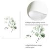 Green Plant Leaves Poster Print Wall Art Canvas Painting Botanical Eucalyptus Picture for Living Room Home Decor Decoration