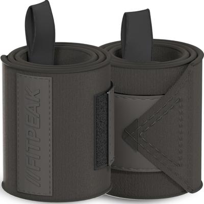 FITPEAK Wrist Wraps for Strength Training Fabric for Wrist Wrist Support for Bench Weight and Heavy 90cm [Proprietary Extra-Hard Support] Press,