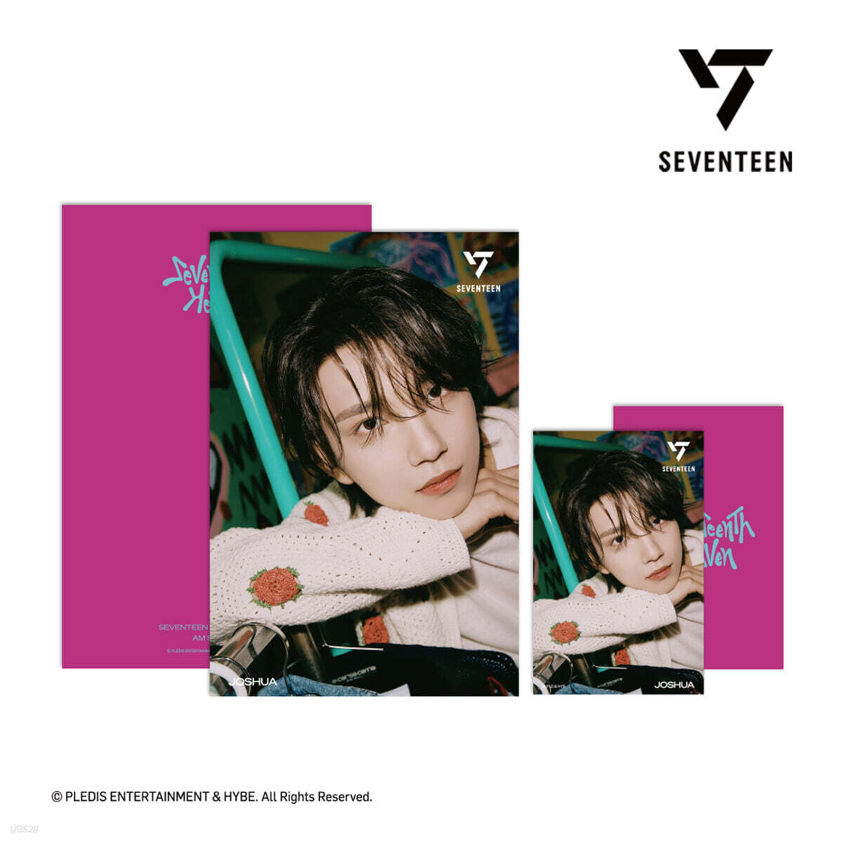 

[SEVENTEEN - SEVENTEENTH HEAVEN] 3D Lenticular Postcard [AM 5:26 ver.][Joshua ver.]
