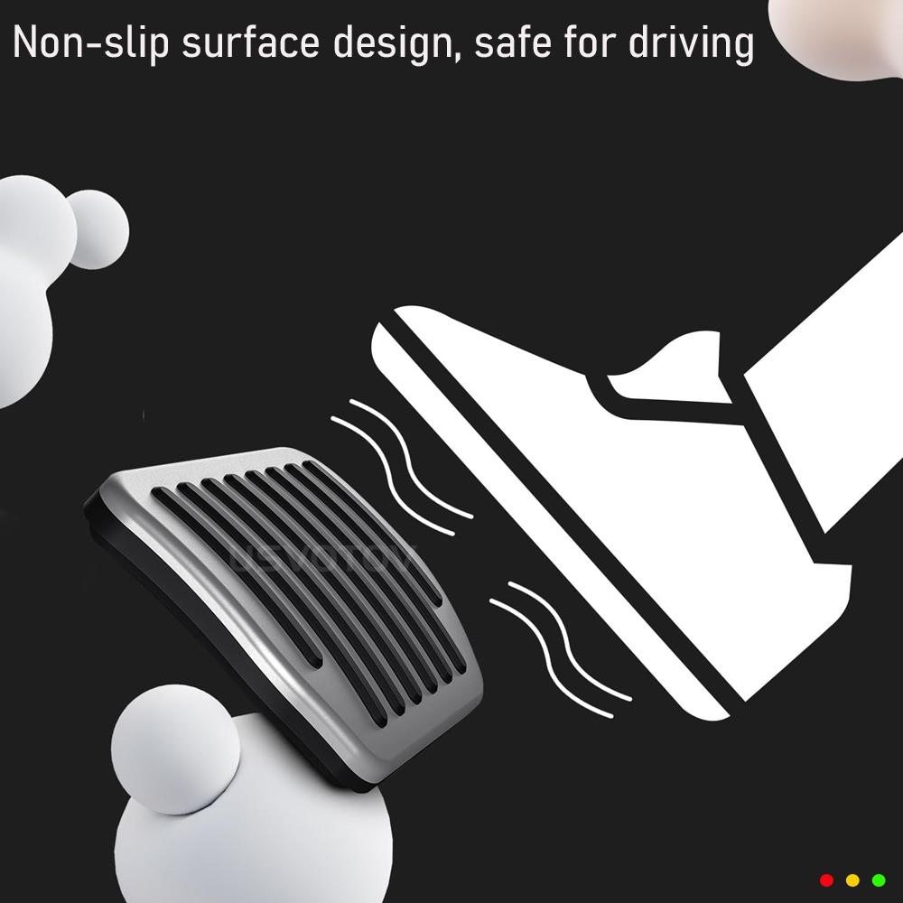 Performance Pedal Pad Accessories Brake Cover for Tesla Model 3 Y Juniper 2026-2026 Non-Slip Protector Aluminum Foot Pedals Pads