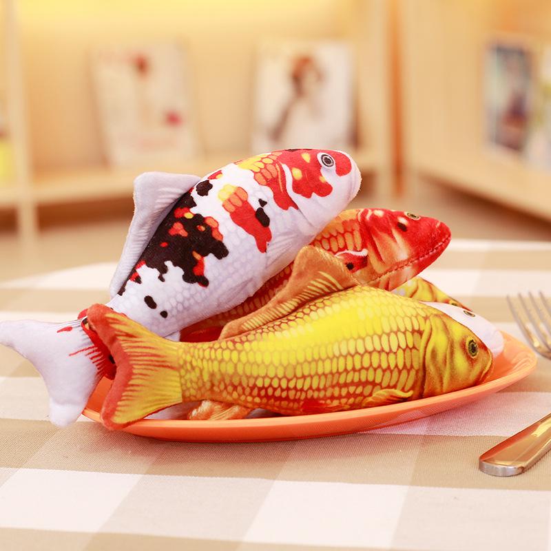 Catnip Fish Teaser Toy - Creative Fish Pillow for Cats