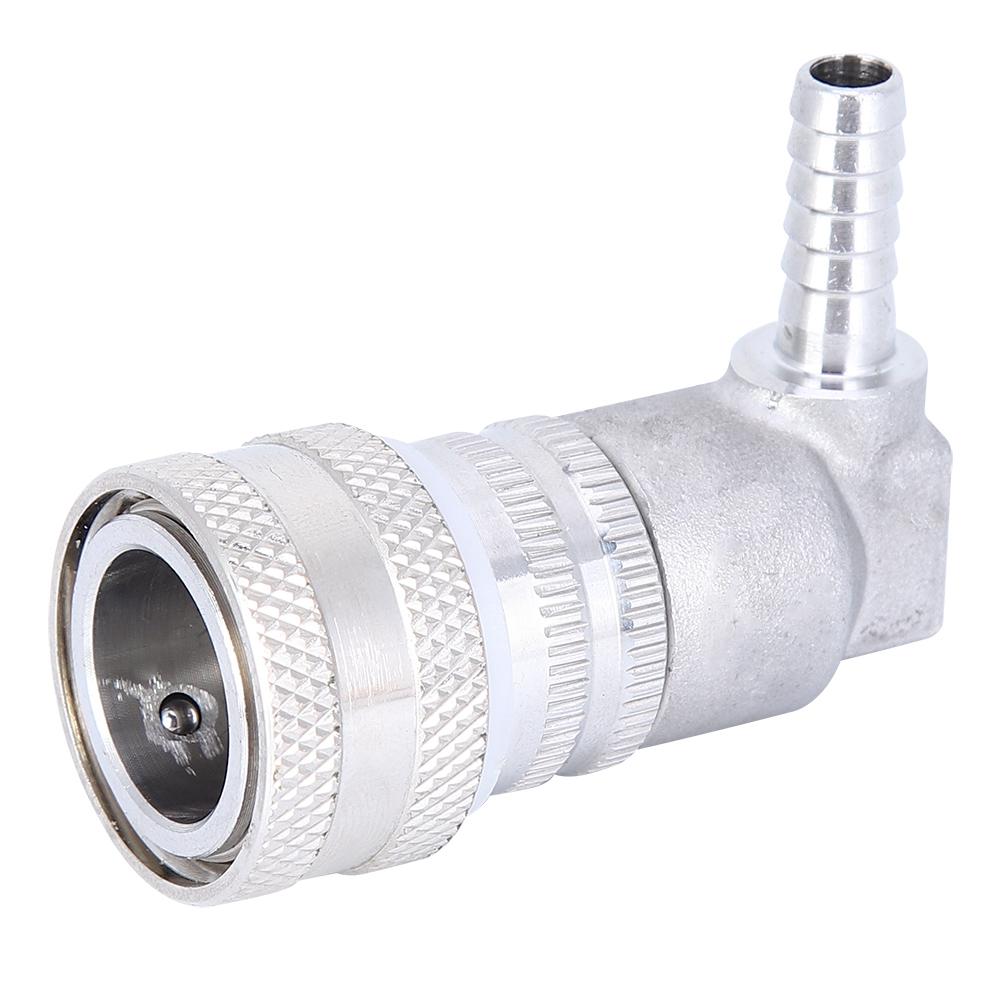 Homebrew Beer Stainless Steel Ball Lock Beer Keg Coupler Gas Quick Connector Dispenser