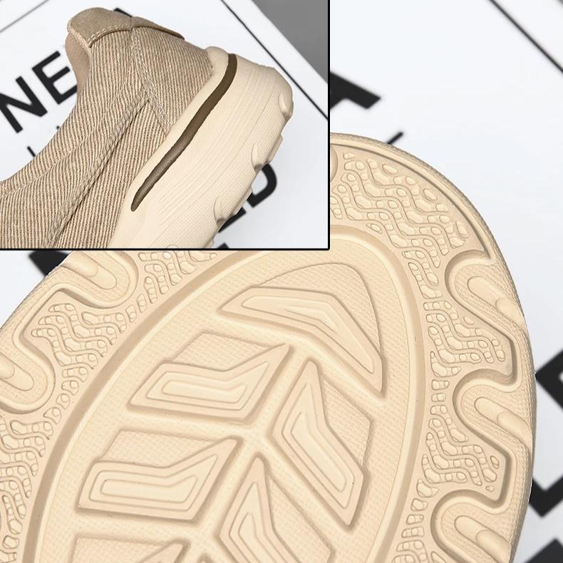Männer Casual Schuhe Leinwand Atmungsaktive Loafer Männer Neue Männliche Komfortable Outdoor Wanderschuhe Klassische Loafer Männer Turnschuhe