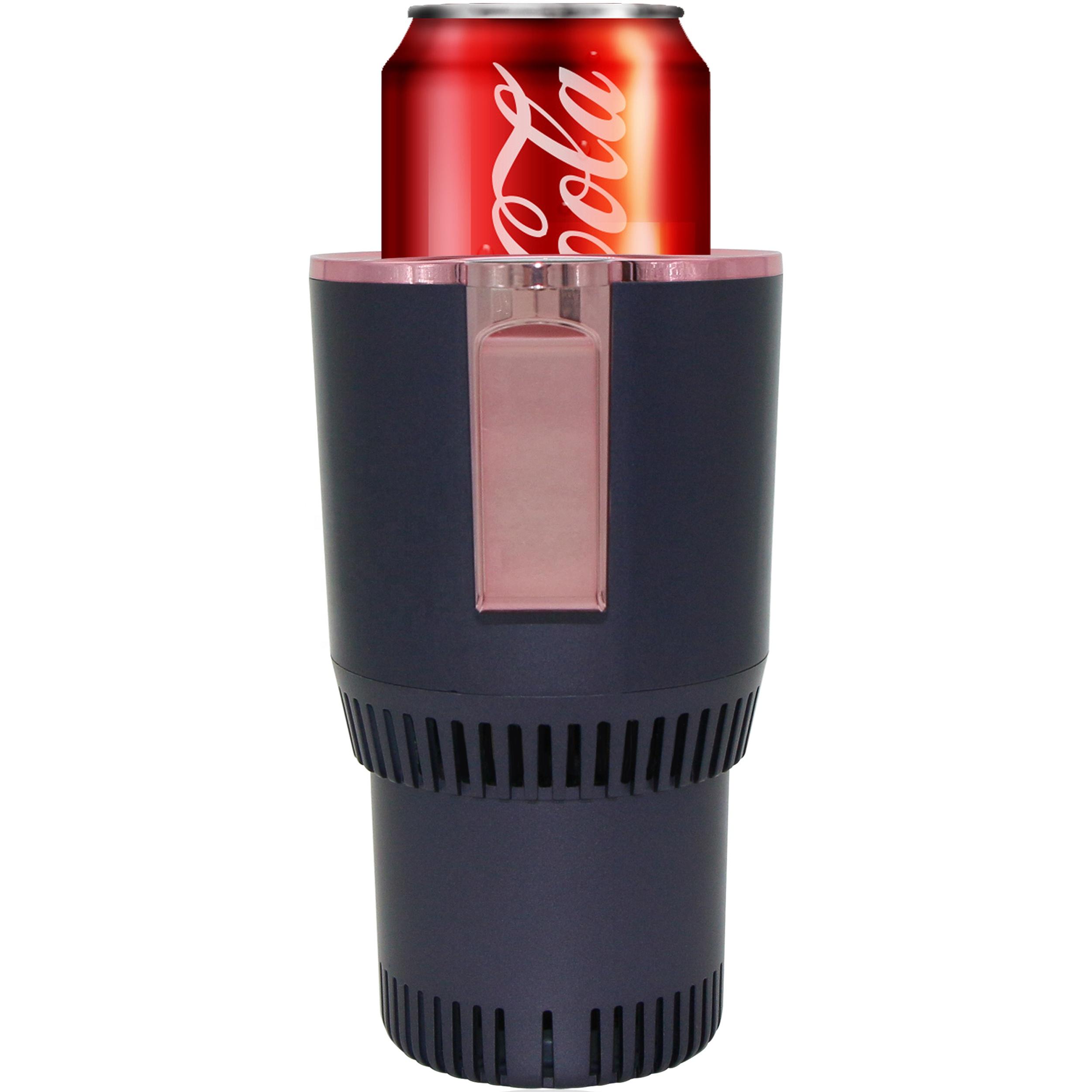 Car Accessories Smart Car Warmer and Cooler Cup Holder Electric Heating Car Auto Drink Beverage Cooling and Heating Cup Holder 105*94*165mm чёрный