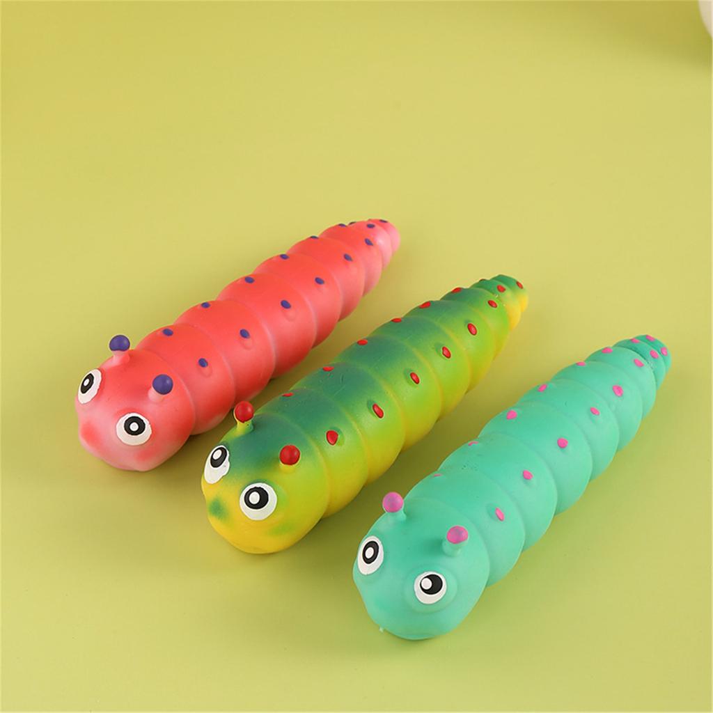 Stretchy Fidget Toy Colorful Sensory Fidget Toy for Home School Caterpillar Sensory Toy Calming Relaxing Hand Toy