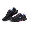 Skechers Go Walk 7 Comfortable Convenient Durable Low Top Casual Shoes Women Sneaker Black 125215-BKMT