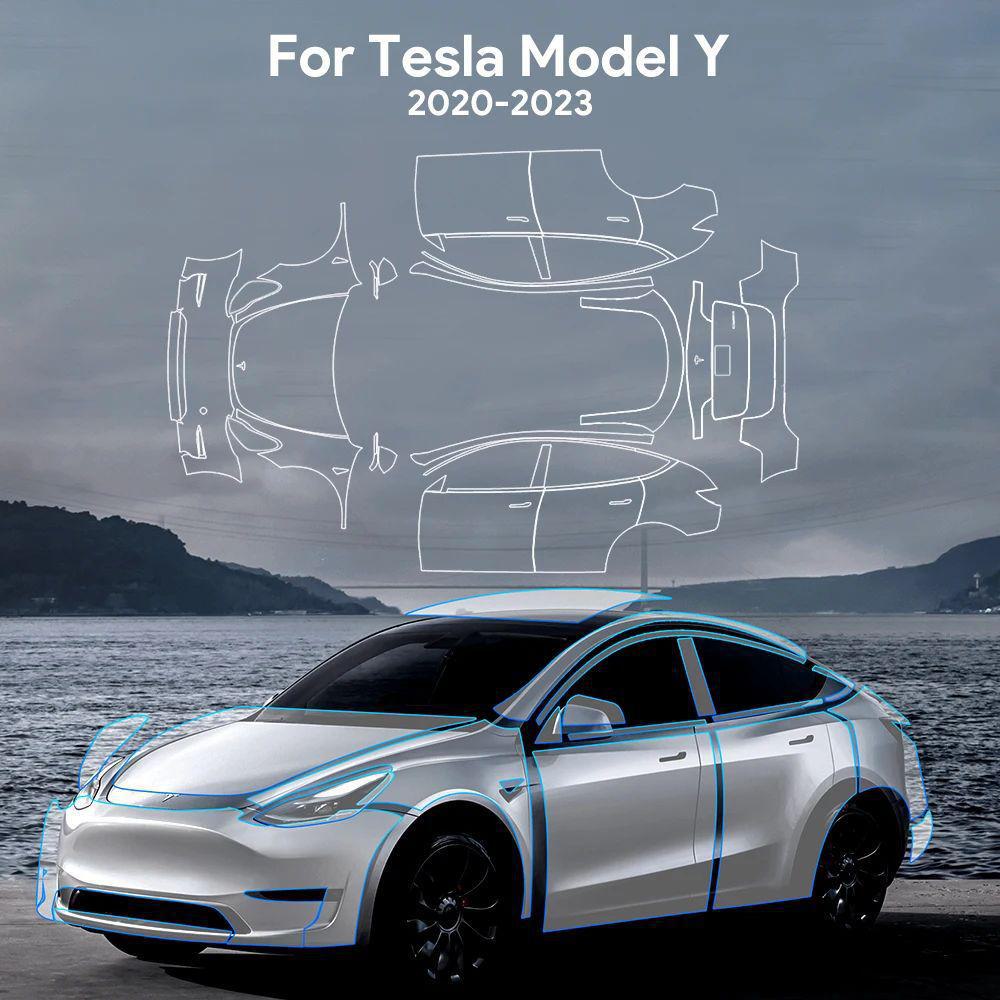 Tesla Model Y Cross-border Exclusive Invisible Car Cover TPU Paint Protection Film
