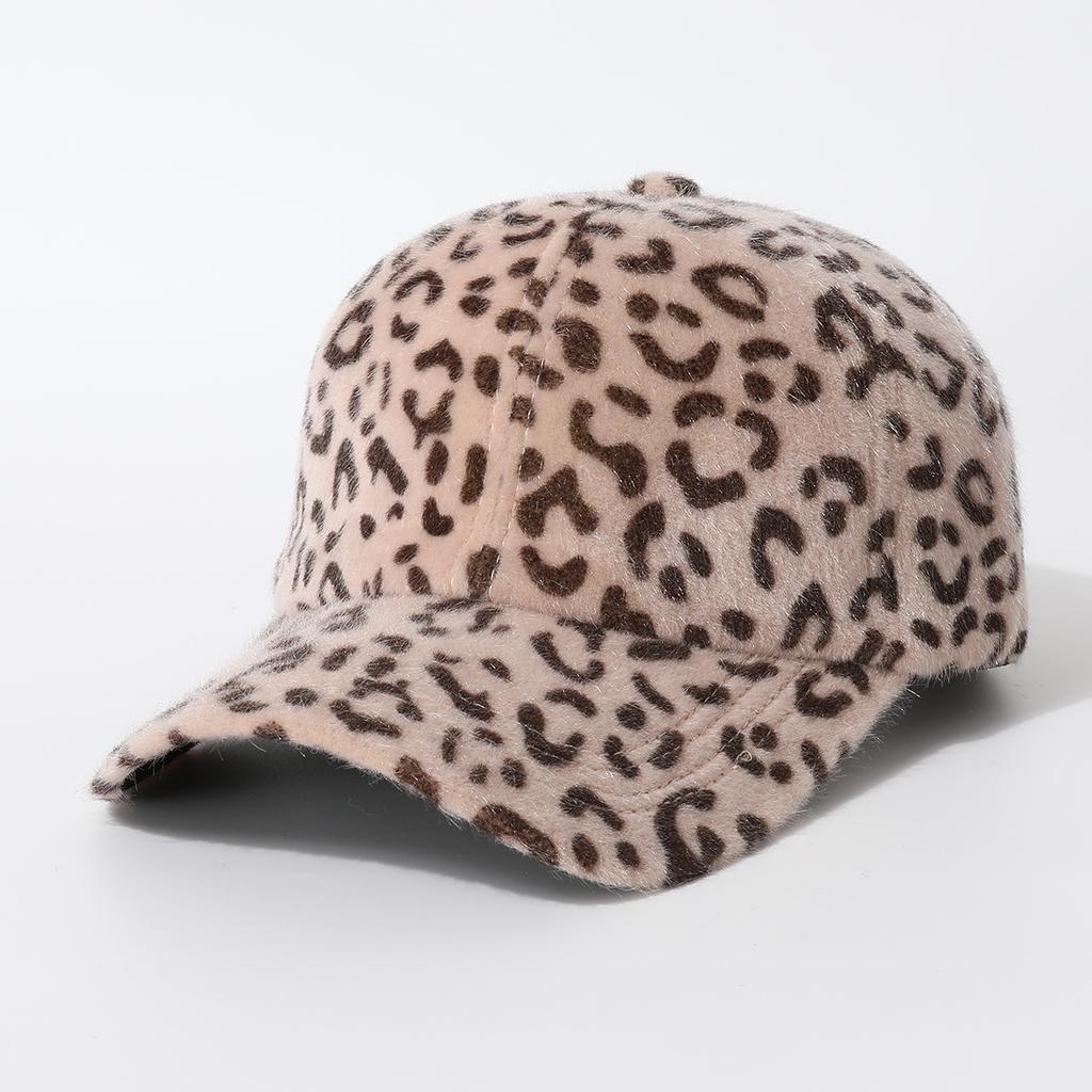 Leopard Print Wide Brim Sun Visor Hat Foldable Portable Summer Casual Outdoor Trendy Sun Protection Cap for Spring Daily Travel