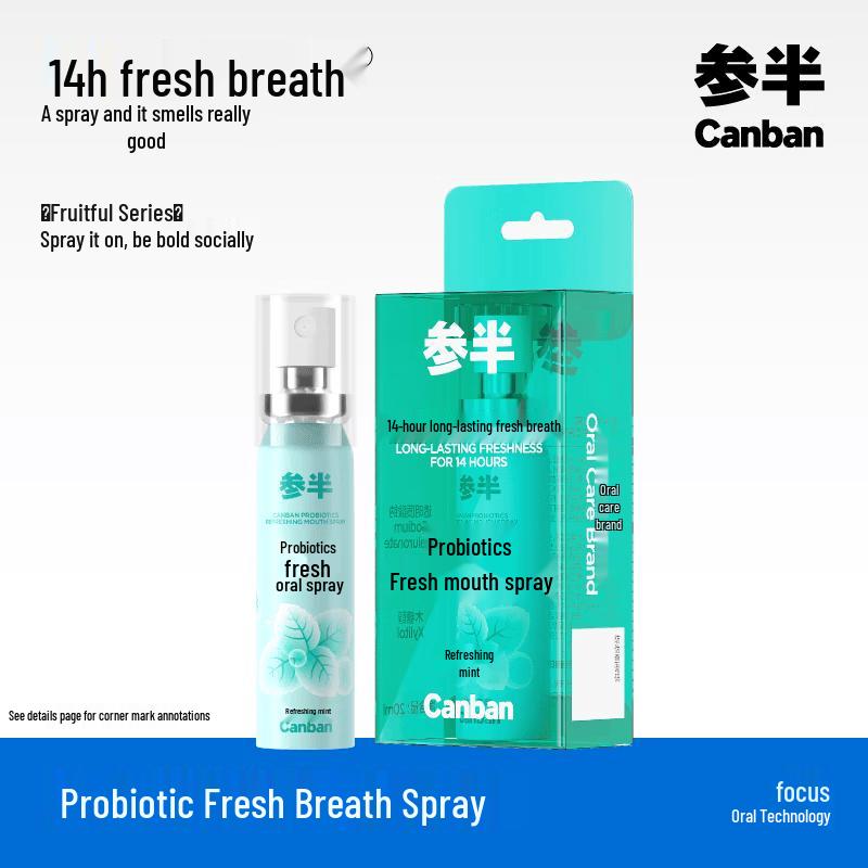 Canban Mint Breath Freshener Oral Spray