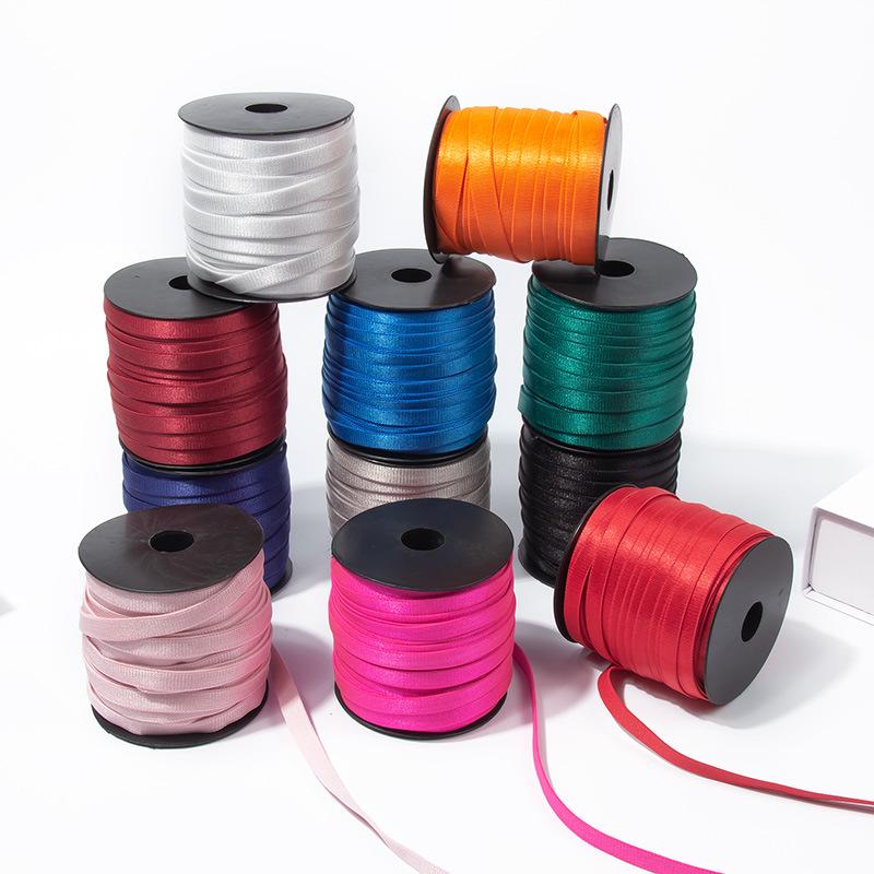 In Stock: Light-Colored Elastic Bra Straps, 0.6-1.5cm, No Pilling, European & American Style, Sexy Lingerie Suspenders.