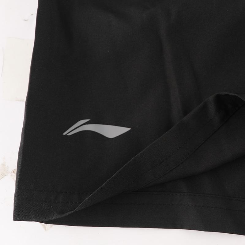 Li Ning Sports Shorts Men's Black Thin LNBJ407-2