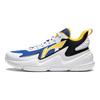 Li-Ning Cloud Non-Slip Anti-Kick Rebound Breathable Support Kids Basketball Shoes Kids Sneakers White Blue Black YKBU050-9
