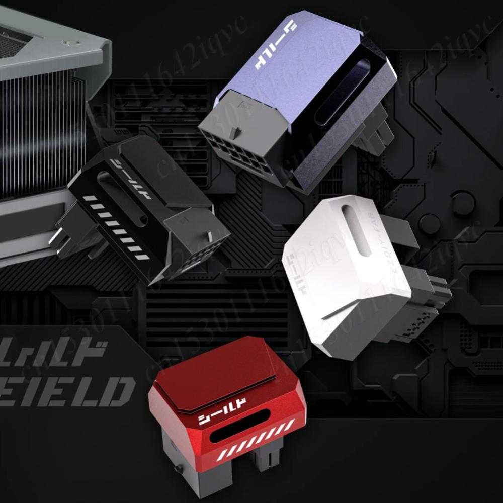 12+4pin 12VHPWR 90 Degree Angled Adapter 600W 16 Pin GPU Power Connector Pcie 5.0 Power Adapter for RTX 3090Ti 4070Ti 4080 4090