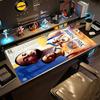 Golden State Curry Player Personalized Text Mouse Pad Keyboard Mat Computer Desk Keyboard Mat Non-Slip Rubber Bottom