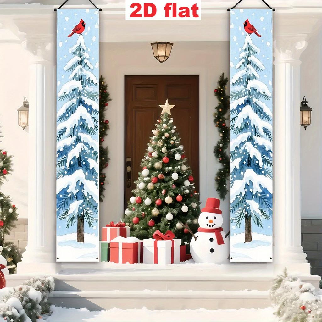 Porch Sign Two Cedar Cardinal Designs Ideal 29.97x179.83cm Indoor Outdoor Decor