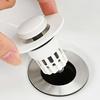 1Pc Washbasin Drainer Bouncing Core Filter Bathroom Sink Plug Drain Filter For Quickly Seal And Drain Water