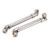 2 Pcs RC Drive Shaft Stainless Steel M4 for 1 10 RC Crawler for Traxxas for Axial SCX10 II 113mm