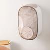 Wall Mounted Elastic Food Covers Storage Box Clear Food Covers Holder