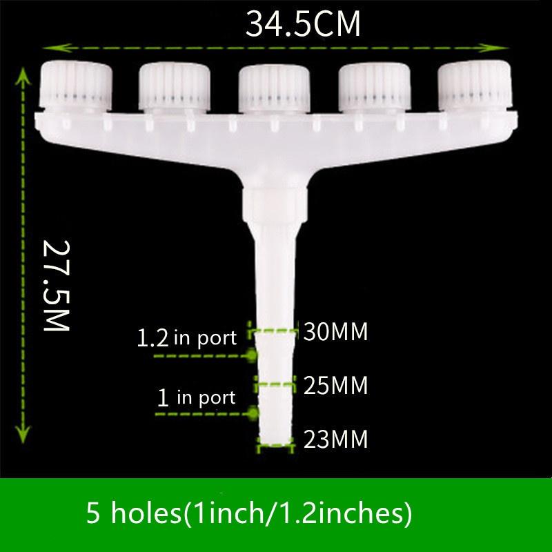 Ακροφύσια αντλίας νερού για πότισμα γεωργικών λαχανικών Ψεκαστήρας ψεκασμού Ακροφύσια αντλίας νερού Πλαστικά αξεσουάρ ψεκαστήρα ποτίσματος