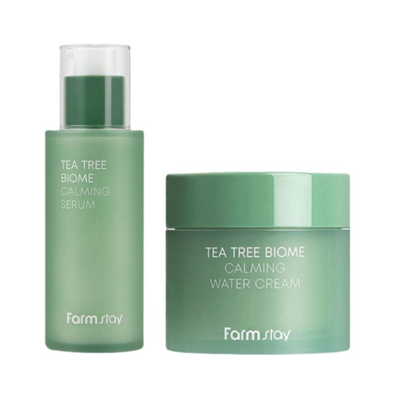 

Farmstay Tea Tree Calming Booster Serum 50ml + Water Cream 80ml Set