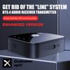 AptX-Adaptive/HD/LL Bluetooth 5.4 Audio Transmitter Receiver 3.5MM AUX Stereo RCA Music Wireless Adapter With MIC For Car TV PC