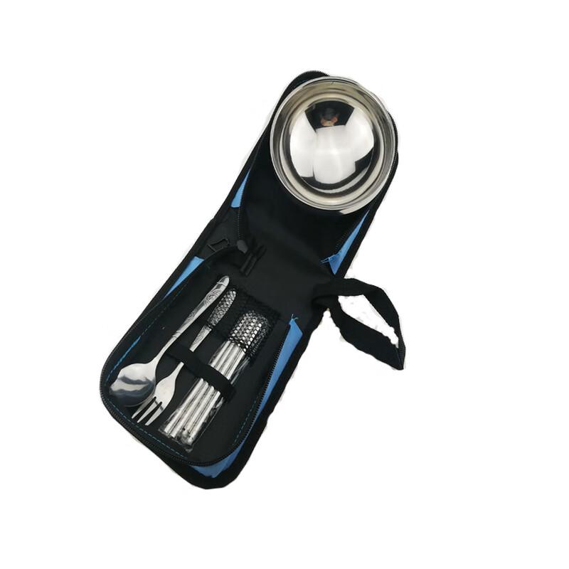 Zhaoran Outdoor Folding Stainless Steel Tableware Set
