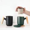 Men's Ceramic Tea Brewing Mug with Personal Filter