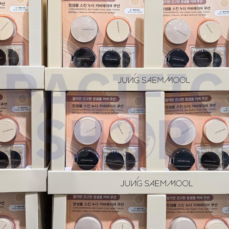 [JUNGSAEMMOOL] Skin Nuder Cover Layer Cushion Foundation 14g + Refill 14g (Number 21 ,22)