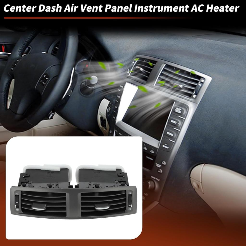 Nr. 5567053010 Armaturenbrett Lüftungsgitter-Einsatz für Lexus IS350 IS250 2006-2009 Mittelkonsole Klimaanlage Armaturenbrett Lüftungsgitter-Zierleiste für Lexus IS F