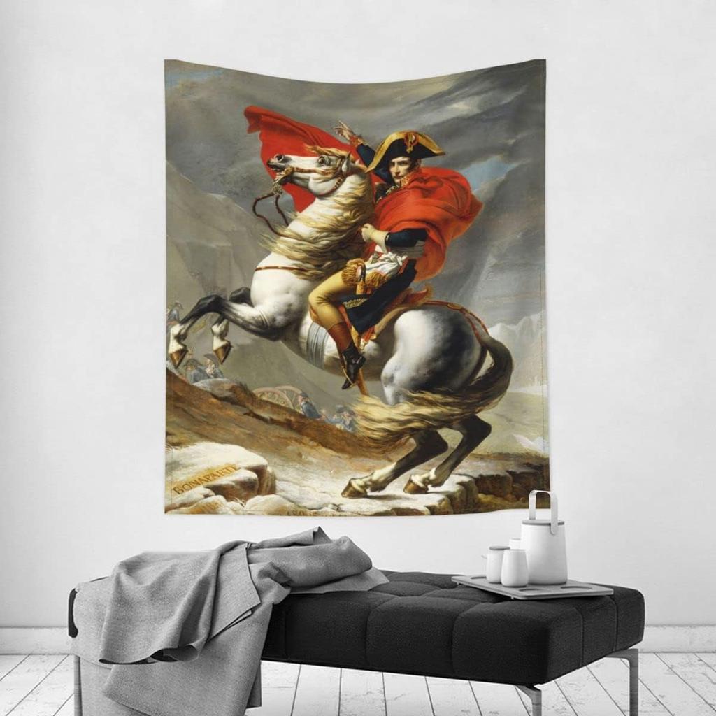 Tapestry Wall Hanging Art Home Decor The Kiss by Gustav Klimt Art Print Painting for Living Room Bedroom Bathroom Dorm