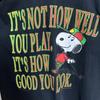 [USED] Made in USA 90s Snoopy T-shirt All Sport Single SNOOPY Made in USA Size 44