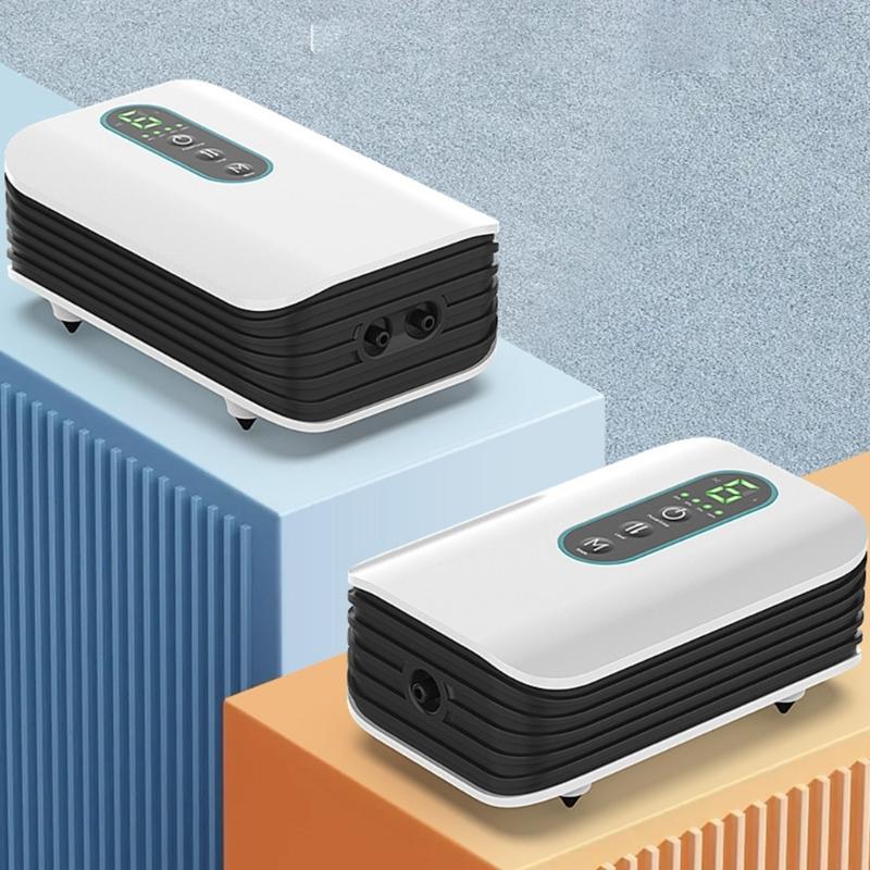 High Efficiency USB Oxygen Pump for Fishtanks with Efficient Output ABS Plastic Construction Low Noise Design Air Pumps