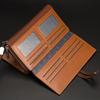 Baellerry Men's Multi-functional European & American Clutch: Long Handheld Wallet with Large Capacity