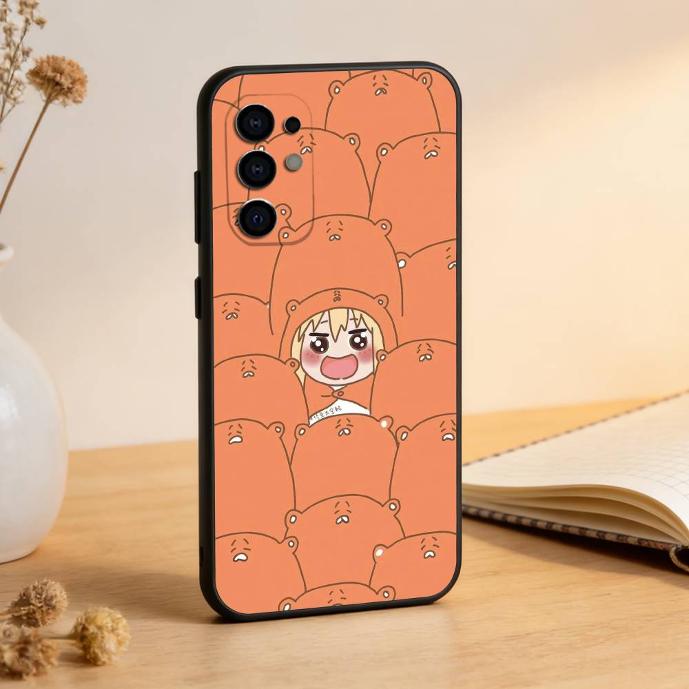 Himouto_ Umaru-chan Phone Case For Samsung S25,S24,S21,S22,S23,S30,Ultra,S20,Plus,Fe,Lite,Note,10,Black Cover