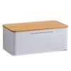 Breathable Square Metal Bread Box