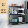 BeiYing Light Luxury Multi-layer Kitchen Storage Rack