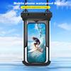 Waterproof Phone Pouch with Lanyard Touchscreen Clear Leakproof Kayaking Swimming Floating Universal 5-7.7