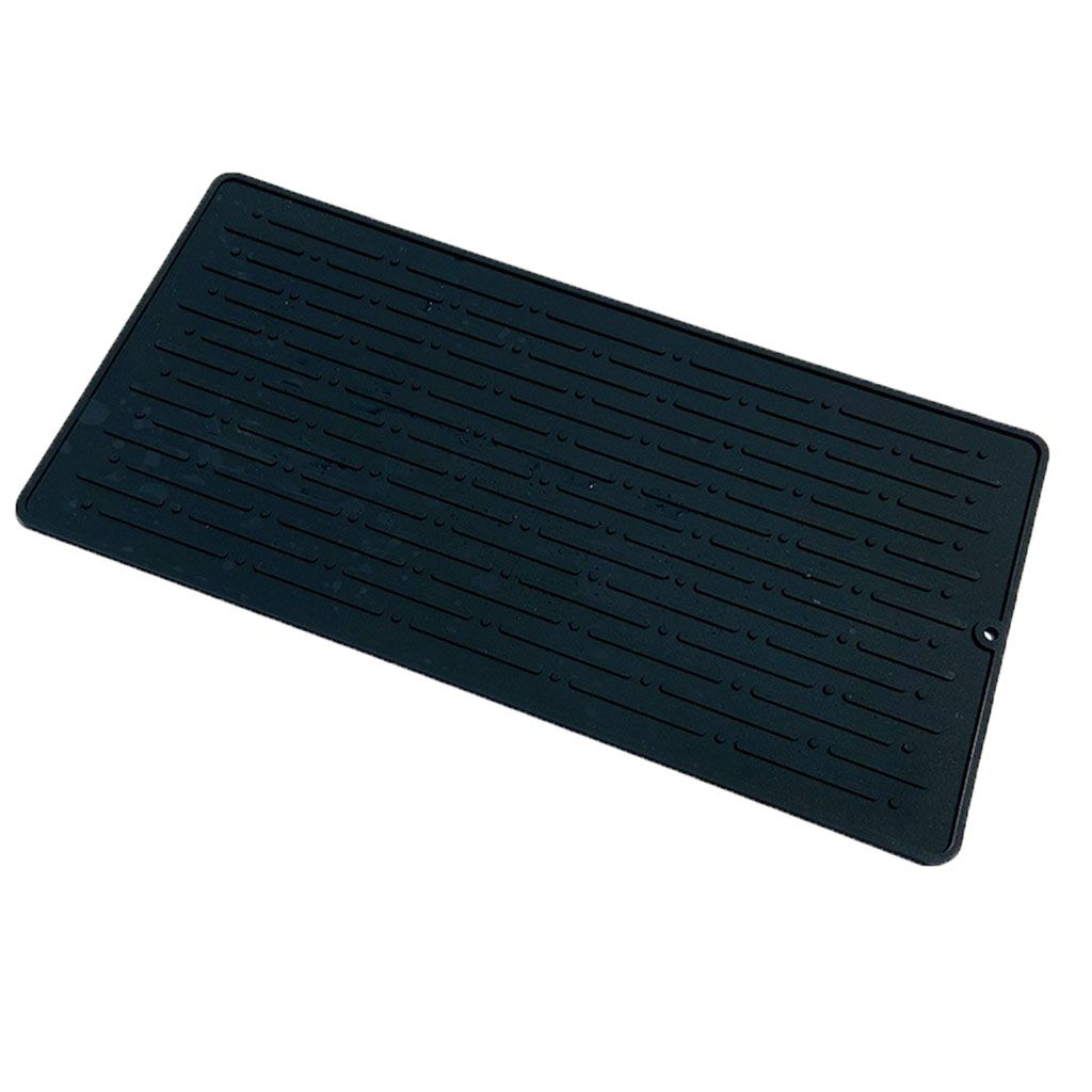 3 Sizes for Counter Draining Durable Heat Resistant Dish Mat Place Mat Cushion Pad Drying Pad