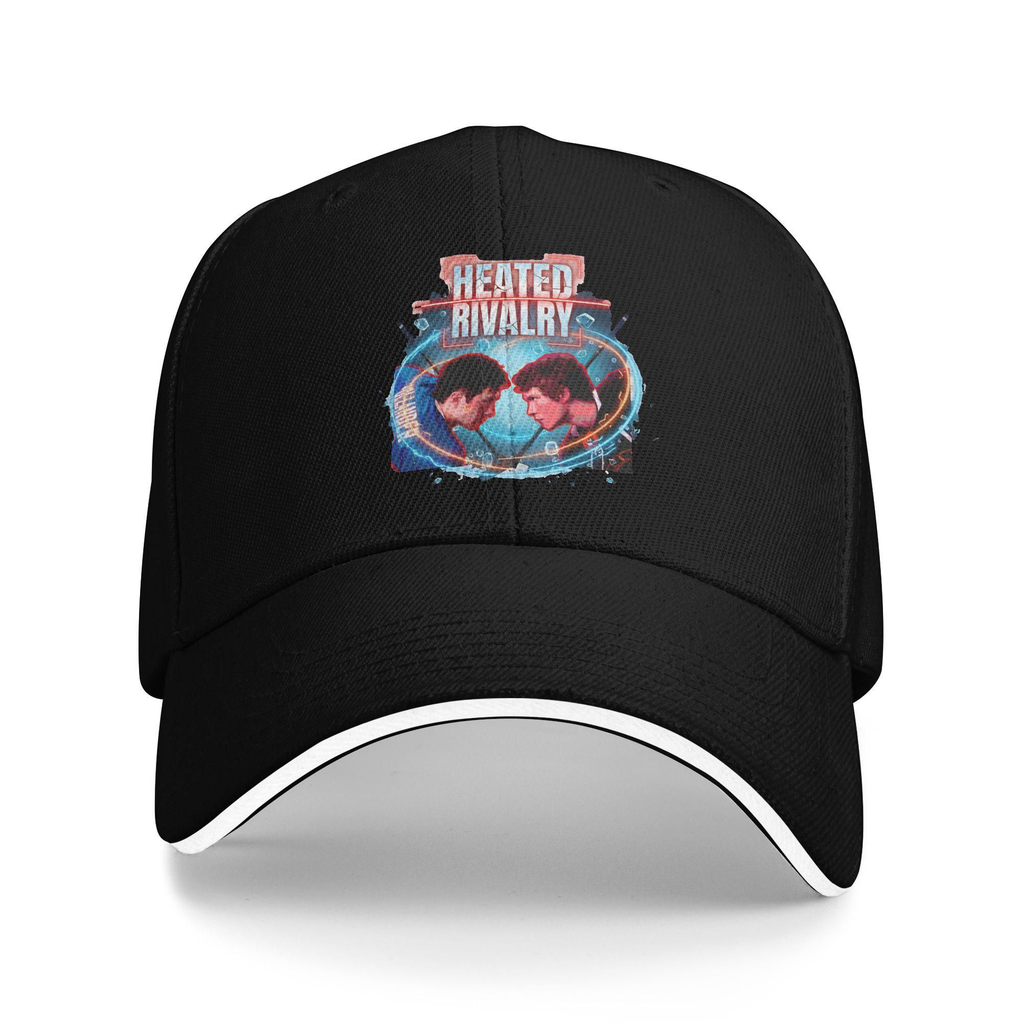 

Heated Rivalry Casual Baseball Cap Tennis Skate Hip Hop Hats Spring Adjustable Women Men y2k Retro Baseball Caps As Picture чёрный