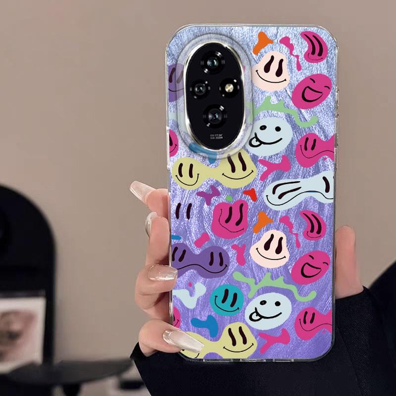 Case For Honor 400 Lite X9c X9a X8a 200 Pro 200 Lite 5G Phone Cover Cartoon Cat Panda Pattern Popular Fashion Protective Bumper