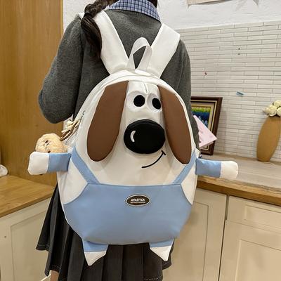 Spring New Ugly Cute Piggy Schoolbag Japanese and Korean Literary Soft Girl Backpack