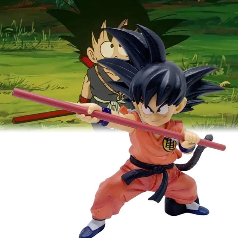 Ball Saiyan Dragon A Child Goku Figurine Stick Anime Model Statuary Xmas Gift