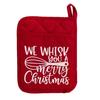 Christmas Oven Mitt with Storage Pocket Heat-Resistant Pot Holder