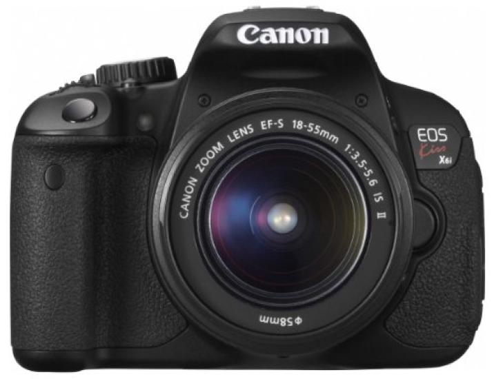 Canon Digital SLR Camera EOS Kiss X6i IS II Lens Kit EF-S18-55 KISSX6i-1855IS2LK